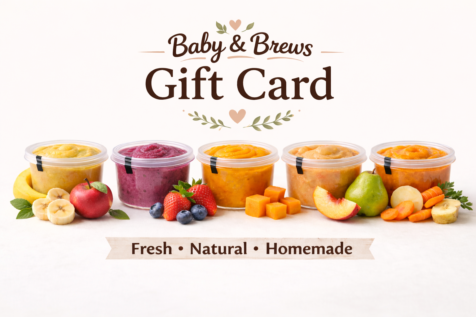 Baby and Brews Gift Card